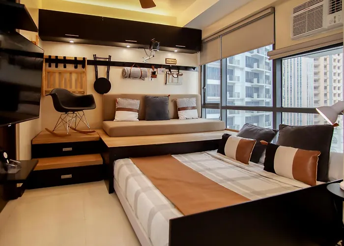 Apartment Max Dwell Bgc Creative Space With 84 " Cinema *